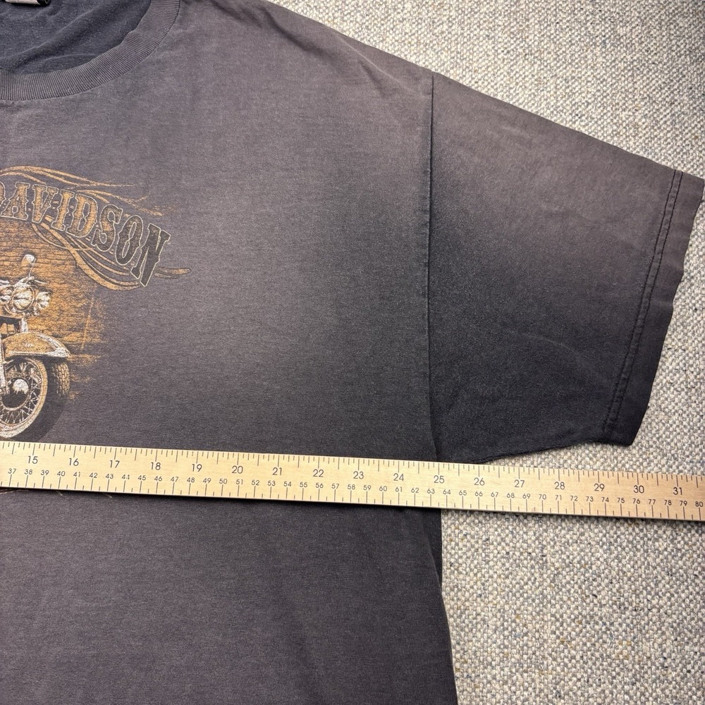 Vintage Harley Davidson World Class Motorcycles Graphic Tee T-Shirt Black Sz 2XL - Picture 6 of 8